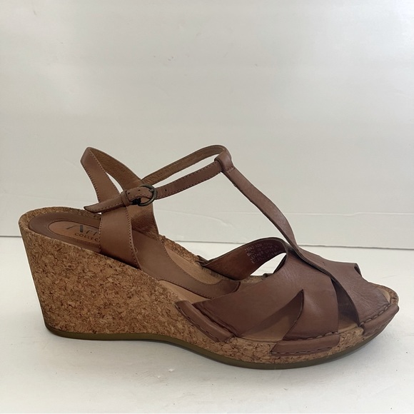 Artisan Wedge Platform Sandals #10M - Picture 1 of 10